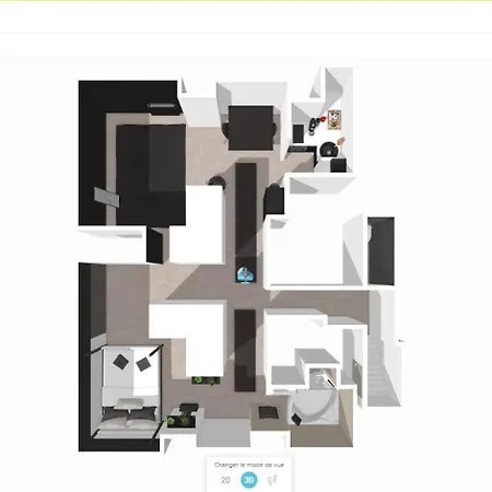 아파트 # Le 7 # Souplex 4 Personne Centre 뮐루즈